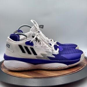 ADIDAS Dame 8 Weber State University Wildcats Purple White NCAA Sneakers Size 13